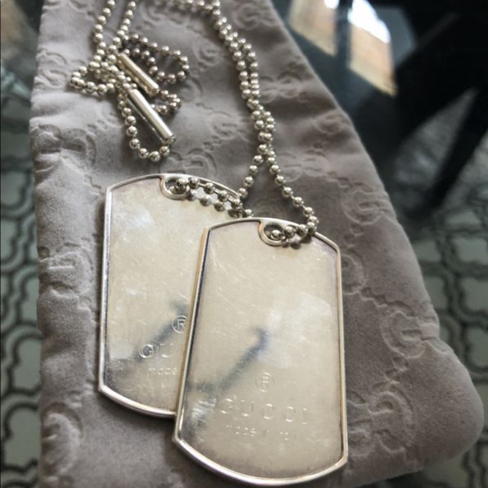 Gucci dog tag